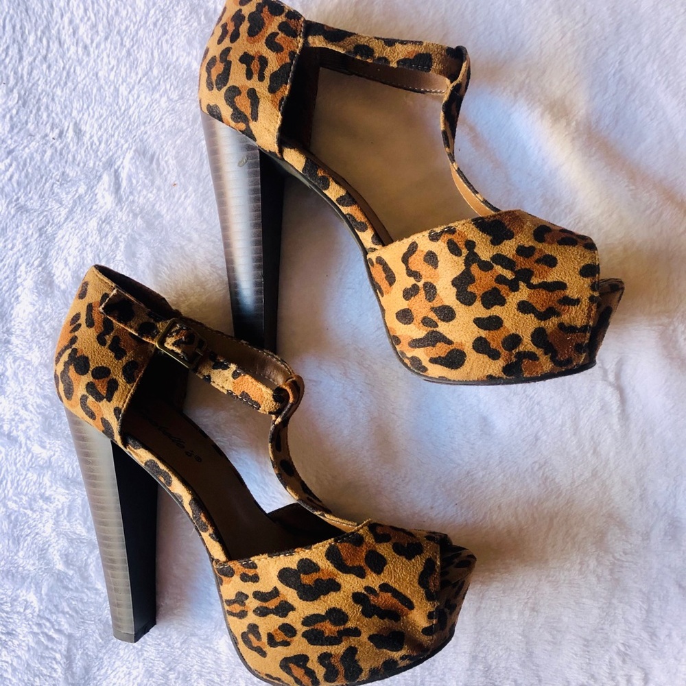 Cheetah heels